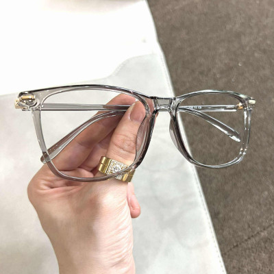 Kính Mắt vuông to gọng nhựa dẻo siêu bền, siêu nhẹ ulzzang Hàn Quốc