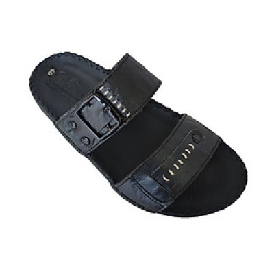 Dép Nam Quai Ngang Da Bò Thật TiTi ĐÔ Cao Cấp DNA2169d