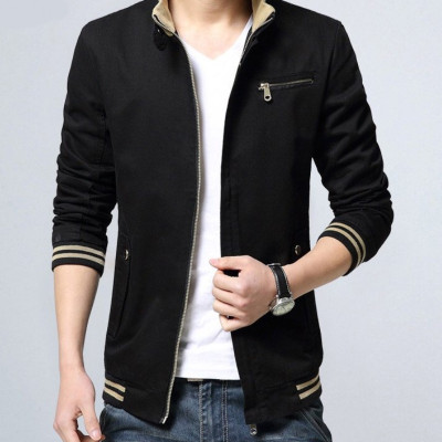 Áo Khoác Kaki Nam Dây Kéo Hàn Quốc Cao Cấp ShopN6 MK14