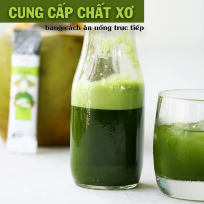 Bột cỏ lúa mì hữu cơ sấy lạnh Dalahouse - Nguyên chất, không đường