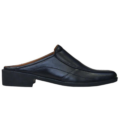 Dép Bít Mũi Nam Da Bò Thật TiTi ĐÔ Cao Cấp GSB2077d