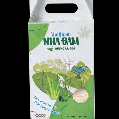 Nha đam hương dứa Vietfarm hộp 1kg