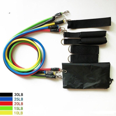Bộ Túi 5 Dây Kéo Đàn Hồi Chuyên Dùng Tập Gym, Tập Thể Dục