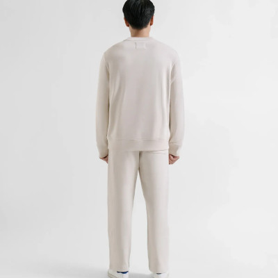 Áo sweatshirt nam có hình thêu form Fitted - ROUTINE 10F24SWE001 | LASTORE MENSWEAR