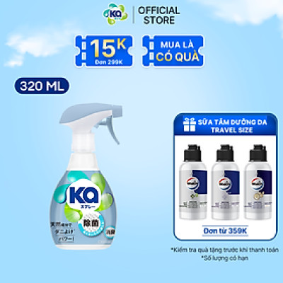 Xịt thơm vải chống mạt bụi KA (320ml/ Chai)