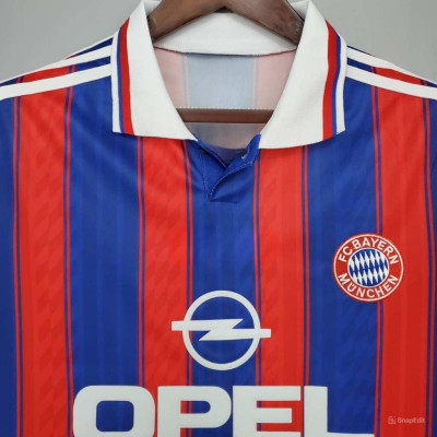 Áo Bóng Đá Retro Bayern Munich 1995 - Sân Nhà bản cao cấp vải Cotton Polyester
