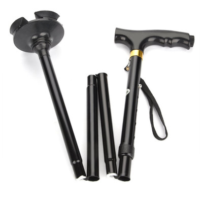 Gậy cho người già chống trượt có đèn Led 