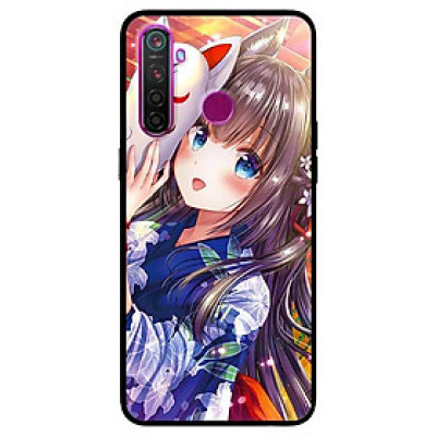 Ốp lưng dành cho Realme 6i mẫu Cô Gái Neko