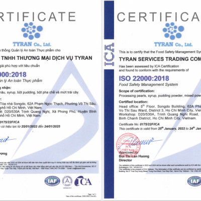 Mứt thơm pha chế Déli - 1L