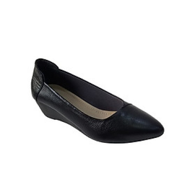 Giày Búp Bê Nữ Da Bò Thật BIGGBEN Cao 5 Phân BB123