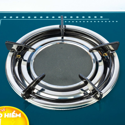 Bếp Gas Đôi Mặt Kính Sen Hồng Ngoại Seika SKB411 - Hàng Chính Hãng