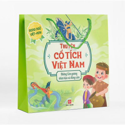 Sách - Truyện Cổ Tích Việt Nam - Song Ngữ Việt Anh - Đinh Tị Books