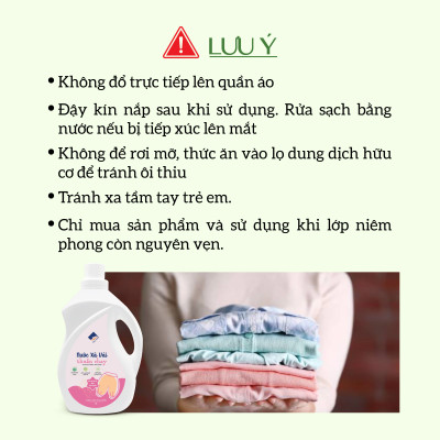 Nước Xả Vải Thuần Chay Hữu Cơ ECOCARE 100ml-2L, PH Cân Bằng, Thành Phần Tự Nhiên An Toàn Cho Trẻ Em