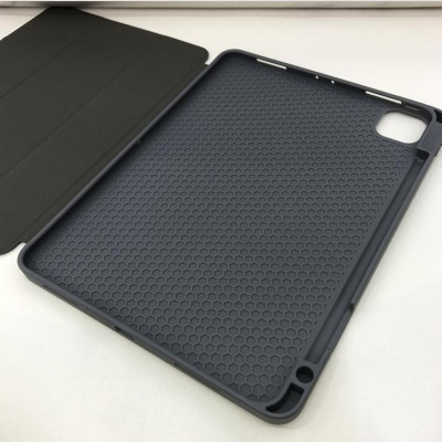 Bao da chính hãng Mutural cao cấp cho iPad Pro 12.9 2020 có khay đựng bút - Xanh đen