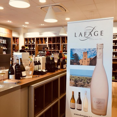 Rượu vang Organic Famille Lafage Narassa 2018 (Pháp) kèm túi hộp,đồ khui  