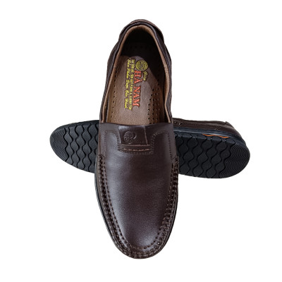 Giày Mọi Nam Da Bò Thật TiTi ĐÔ Cao Cấp GM222