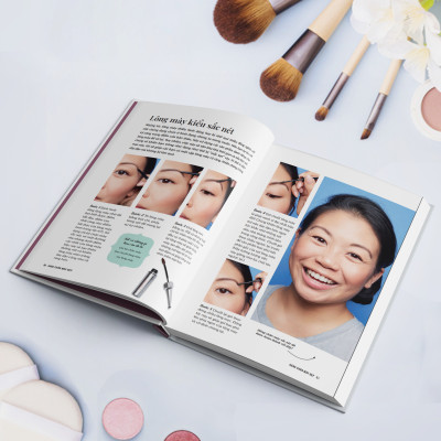 Sách - The Make-up Manual - Trang điểm tự nhiên từ A-Z