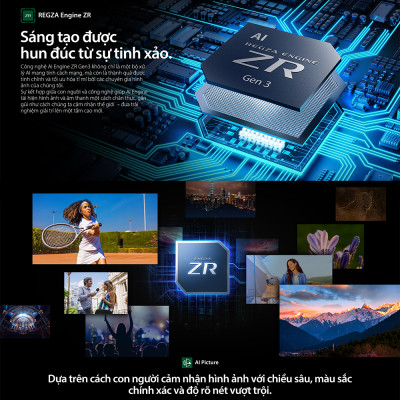 [SP Mới 2025] Smart Tivi Toshiba 55 inch AI 4K UHD 55C350RP, Giao Hàng Toàn Quốc, Bảo Hành 24 Tháng, Hàng Chính Hãng