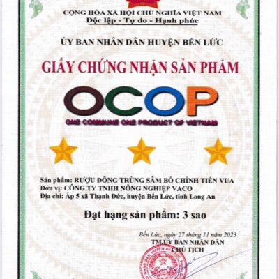 Combo 4 chai Rịu Sâm Đông trùng hạ thảo [MUA 3 TẶNG 1]Rịu Tiến Vua Đông Trùng Hạ Thảo Vacofarm Chai 300ml - Bồi bổ sức khỏe, làm chậm lão hóa