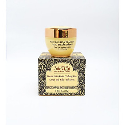 Kem lão hóa trắng da loại bỏ sắc tố đen 15g Sắc Tiên Today (hộp đen)