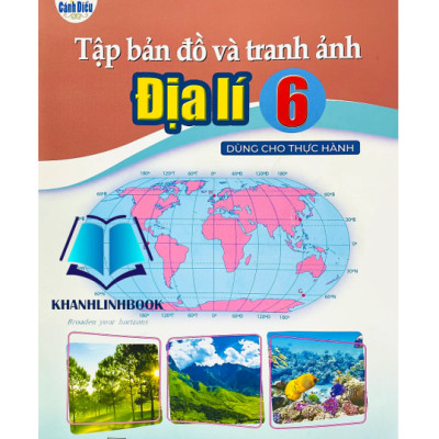 Sách - Tập bản đồ và tranh ảnh Địa lí 6 (cánh diều)