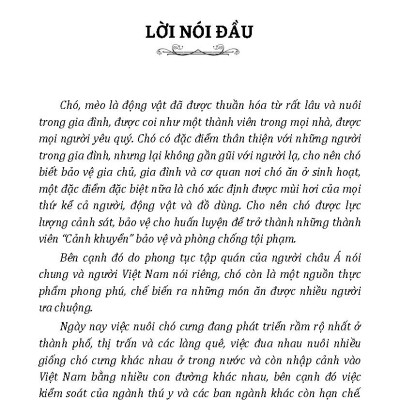 Nuôi Chó Mèo Và Nguy Cơ Lây Nhiễm Bệnh Từ Chó Mèo (Tái bản 2025)