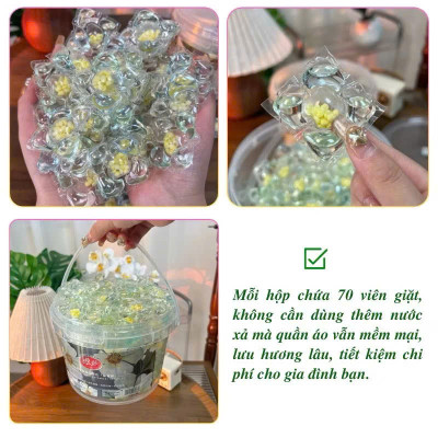 Viên Giặt Quần Áo Kagami - Đánh Bay Mọi Vết Bẩn, Lưu Hương Dài Lâu, Siêu Sạch - HÀNG CHÍNH HÃNG MINIIN