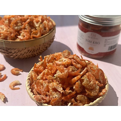 Tôm thẻ khô Size S