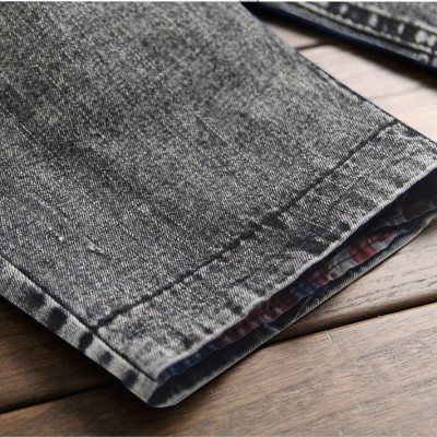 Quần short jean nam xám Q110 Muidoi