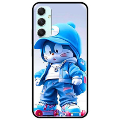 Ốp lưng cho Samsung A14 - A24 - A34 - A54 - Mèo Xanh Trượt PATIN - Hàng Chính Hãng