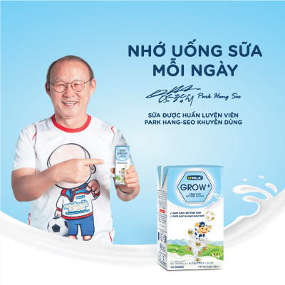 Sữa Tiệt Trùng Có Đường VPMilk Grow+ Hộp 110ml (Thùng 48 Hộp)