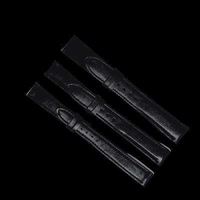 HJ8115-16-17-18 - Dây đồng hồ Huy Hoàng da bò size 16, 18, 20 màu đen, nâu đất, xanh lá, nâu đỏ