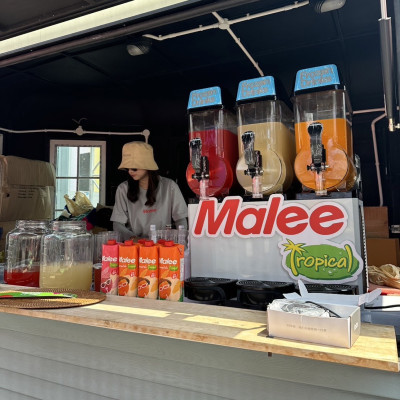 Nước Ép Hỗn Hợp Dâu Tây Và Nho Trắng Malee Tropical 1L - NK Thái Lan | 20% Strawberrry Juice Mixed White Grape Juice 1L