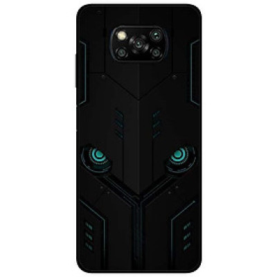 Ốp lưng dành cho Xiaomi Poco X3 mẫu Mắt Đen