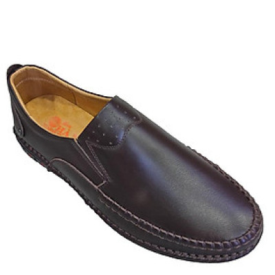 Giày Mọi Nam Da Bò Thật TiTi ĐÔ Cao Cấp GM2045d