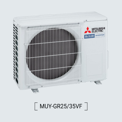 ĐIỀU HÒA KHÔNG KHÍ (MÁY LẠNH) MITSUBISHI ELECTRIC MSY-GR35VF - 1.5 HP(NGỰA) (12,624 BTU/H) - INVERTER - HÀNG CHÍNH HÃNG 