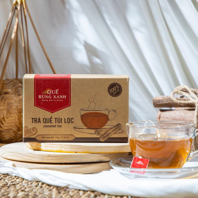 Trà Quế  giúp giảm cân, giúp lưu thông máu,tăng kháng thể, ổn định đường huyết, ngủ ngon, hơi thở thơm hương Quế Rừng Xanh- Quế rừng Trà Bồng Quảng Ngãi, món quà về sức khỏe và tinh thần