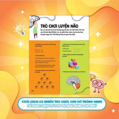 Sách - Tủ Sách Ươm Mầm Khoa Học - Não Bộ Biết Tuốt