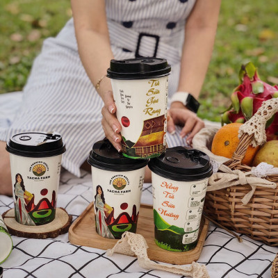 HỒNG TRÀ SỮA NƯỚNG TỰ PHA TACHA FARM