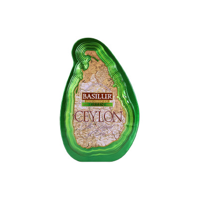 Trà Xanh Ceylon Basilur Island Of Tea 100g (Hộp Thiếc)