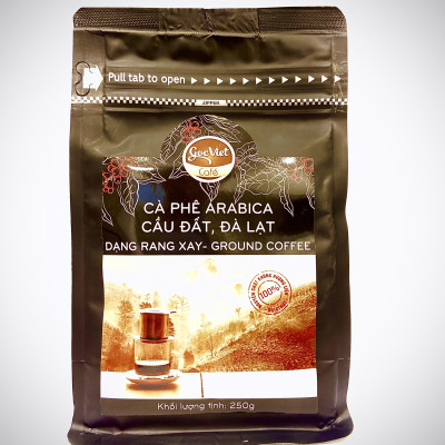 Cà phê Arabica Cầu Đất, Đà Lạt- 100% cà phê nguyên chất 250 g