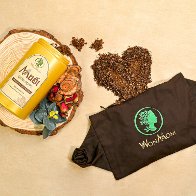 Combo muối quấn bụng + đai quấn muối Wonmom