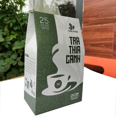 Combo 03 hộp Trà Thìa canh Thái Hưng 25 túi lọc x 5g Khắc tinh của bệnh tiểu đường