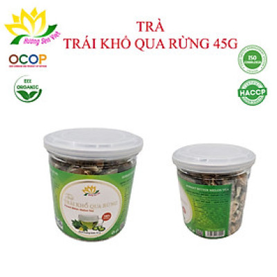 TRÀ TRÁI KHỔ QUA RỪNG HŨ 45g - HƯƠNG SEN VIỆT