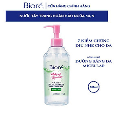Bioré Nước Tẩy Trang Hoàn Hảo Ngừa Mụn Bioré Makeup Remover Perfect Cleansing Water Acne Care 300ml