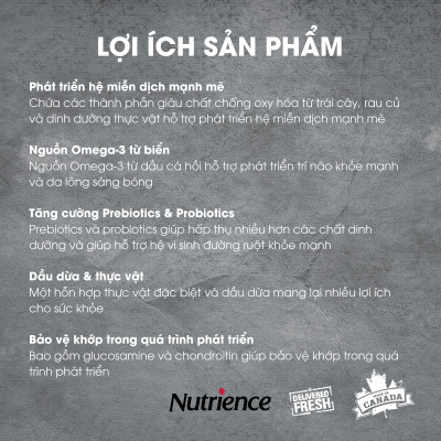 Thức Ăn Cho Chó Con Nutrience Infusion Bao 500g Thịt Gà, Rau Củ Quả Và Trái Cây Tự Nhiên