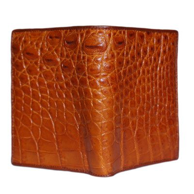  Ví nam da cá sấu màu vàng bò HJ92230-2257-2710-2741-2759 