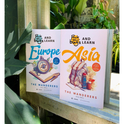 Sách - Bộ sách Tiếng Anh Du lịch từ Á sang Âu