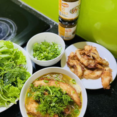 XỐT BÚN CÁ HiXOT hũ 220Gram, nấu bún cá, bánh canh cá, lẩu cá