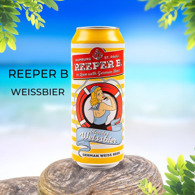 Bia Reeper B. Weissbier 5.4% 500ml (bia lúa mì)